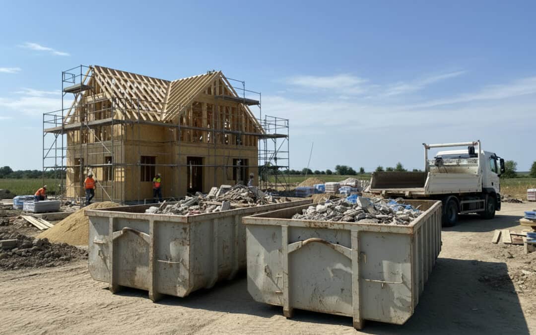 Építési konténer bérlés – Átlátható, gyors és kiszámítható megoldás Budapesten és Pest megyében